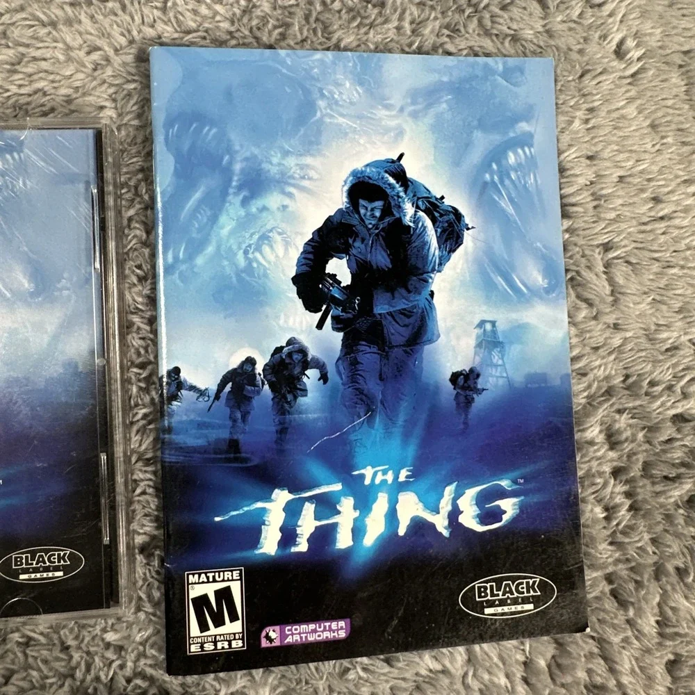 The Thing (2002, PC CD-ROM Game) With Original Manual & Game Disc & Case
